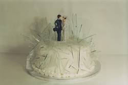 'Ever After Wedding Cake 2' - By Janice Thwaites