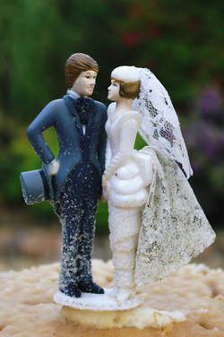 'Ever After Wedding Cake 9' - By Janice Thwaites
